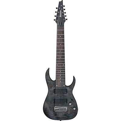 Ibanez Rg9pb Rg Axe Design Lab 9-String Electric Guitar Transparent Gray Flat for sale