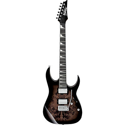 Ibanez Grg220pa1 Gio Rg Electric Guitar Transparent Brown Black Burst for sale
