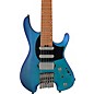 Ibanez Q547 7-String Electric Guitar Blue Chameleon Metallic Matte thumbnail