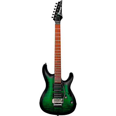 Ibanez Kikosp3 Kiko Loureiro Signature Electric Guitar Transparent Emerald Burst for sale