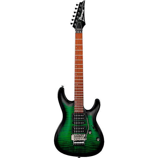 Ibanez KIKOSP3 Kiko Loureiro Signature Electric Guitar Transparent Emerald Burst