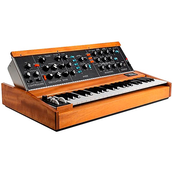 Moog Minimoog Model D Monophonic Analog Synthesizer - Mahogany