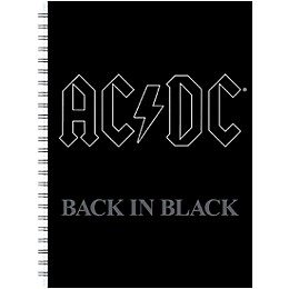 Pyramid America AC/DC - Back in Black Guitar Tabs Premium Journal