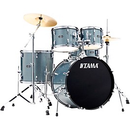 TAMA Stagestar 5-Piece Complete Drum Set With 22... TAMA Stagestar 5-Piece Complete Drum Set With 22" Bass Drum Sea Blue Mist