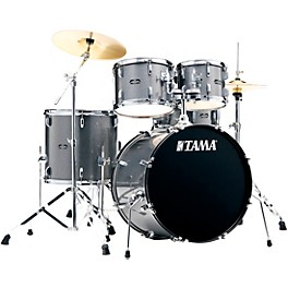 TAMA Stagestar 5-Piece Complete Drum Set... TAMA Stagestar 5-Piece Complete Drum Set With 22" Bass Drum Cosmic Silver Sparkle