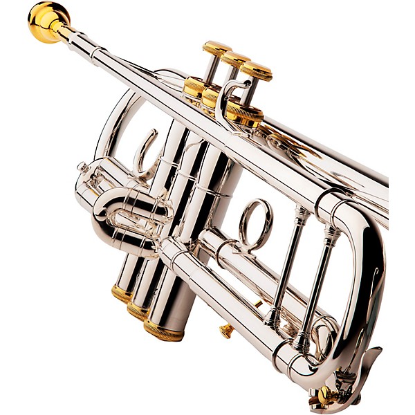 S.E. SHIRES Inspire Bb Performance Trumpet Silver plated Yellow Brass Bell