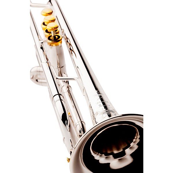 S.E. SHIRES Inspire Bb Performance Trumpet Silver plated Yellow Brass Bell