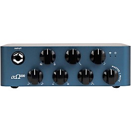 Open Box Darkglass Alpha-Omega 200 200W Bass Amp Head Level 1 Blue