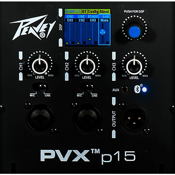 Peavey PVXp 15 Bluetooth Powered Speaker 15 in