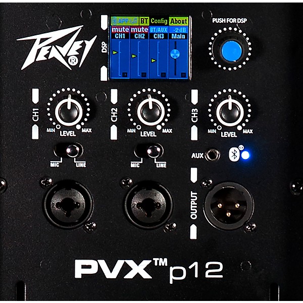 Peavey PVXp 12 Bluetooth Powered Speaker 12 in