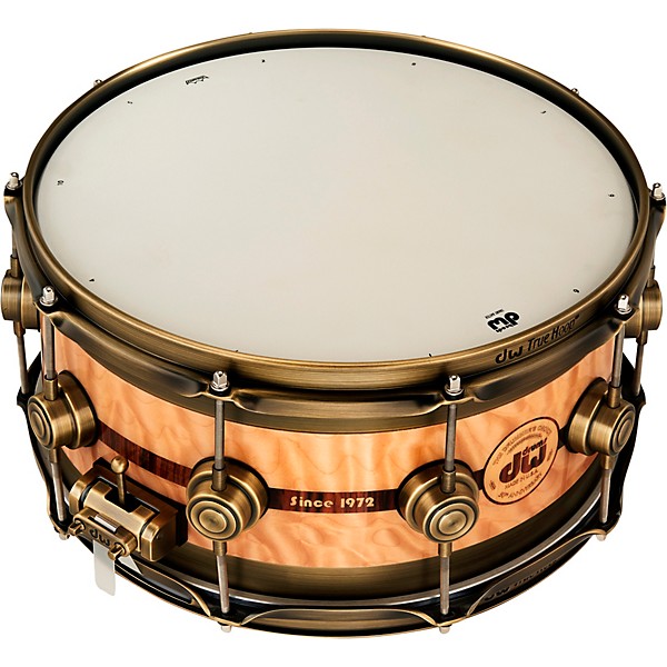 DW 50th Anniversary Edge Snare Drum With Bag 14 x 6.5 in