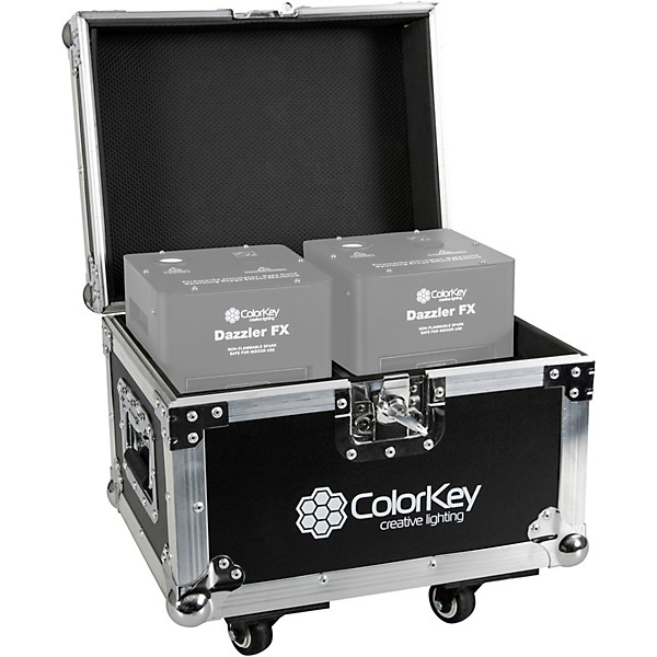 ColorKey Dazzler FX 2-Pc Road Case