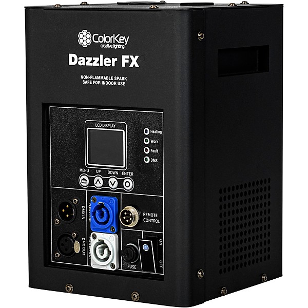 ColorKey Dazzler FX Cold Spark Machine Black