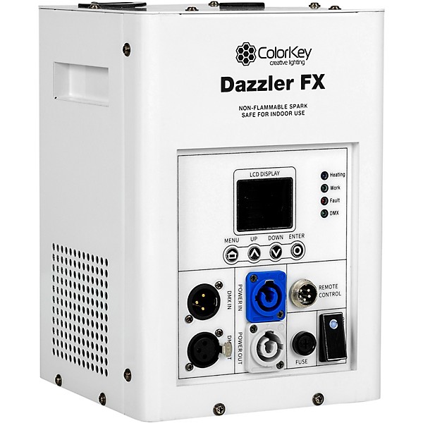 ColorKey Dazzler FX Cold Spark Machine White