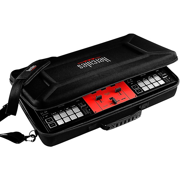 Hercules DJ DJControl Inpulse 500 Limited-Edition 2-Channel DJ Controller With Carry Case Red