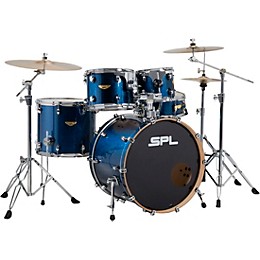 Sound Percussion Labs Velocity Shell Pack With SABIAN B8X Performance Pack Cobalt Sequin