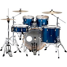 Sound Percussion Labs Velocity Shell Pack With SABIAN B8X Performance Pack Cobalt Sequin