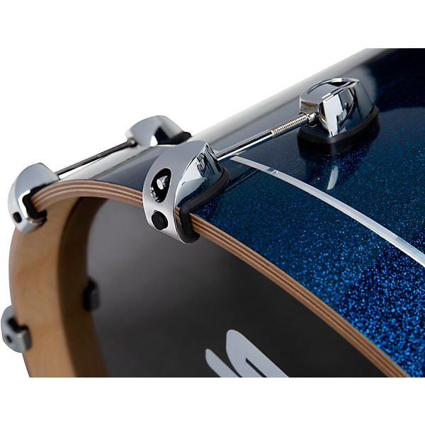 Sound Percussion Labs Velocity Shell Pack With SABIAN B8X Performance Pack Cobalt Sequin