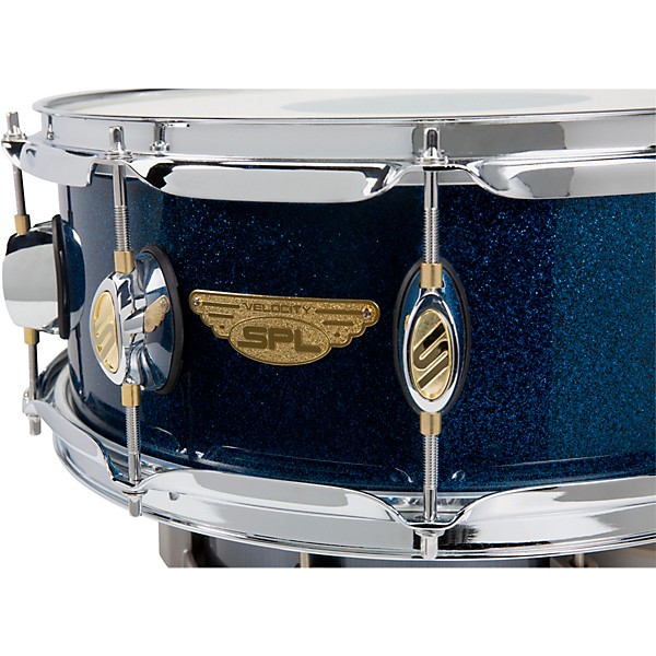 Sound Percussion Labs Velocity Shell Pack With SABIAN B8X Performance Pack Cobalt Sequin
