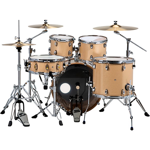 Sound Percussion Labs Velocity Shell Pack With SABIAN B8X Performance Pack Gold Sequin