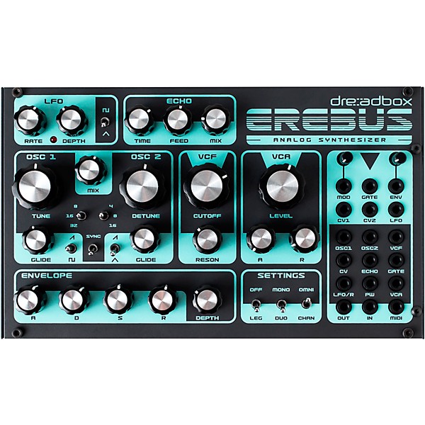 Dreadbox Erebus 2-Voice Paraphonic Analog Synthesizer Reissue