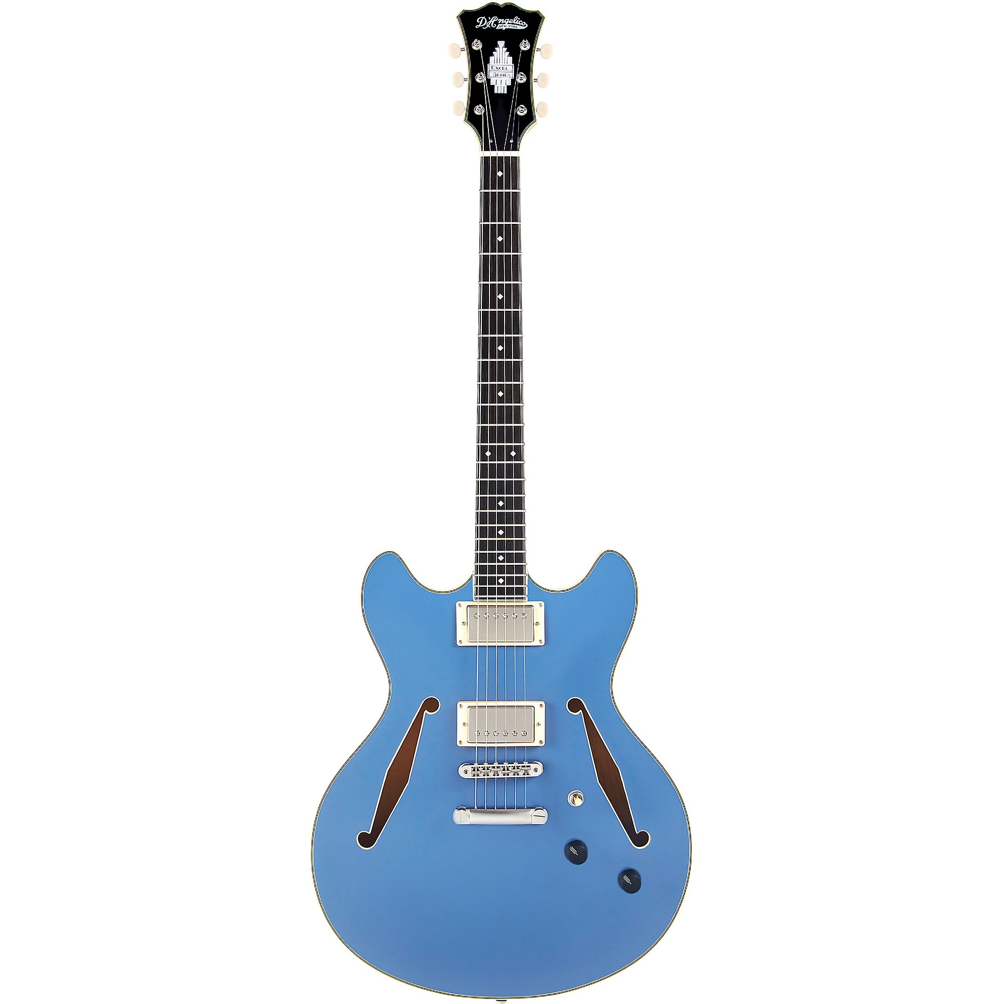 D'Angelico Excel DC Tour Semi-Hollow Electric Guitar With Supro
