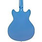 D'Angelico Excel Mini DC Tour Semi-Hollow Electric Guitar With Supro Bolt Bucker Pickups and Stopbar Tailpiece Slate Blue