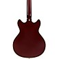 D'Angelico Excel Mini DC Tour Semi-Hollow Electric Guitar With Supro Bolt Bucker Pickups and Stopbar Tailpiece Solid Wine