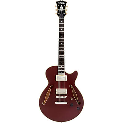 D'angelico Excel Ss Tour Semi-Hollow Electric Guitar With Supro Bolt Bucker Pickups And Stopbar Tailpiece Solid Wine for sale