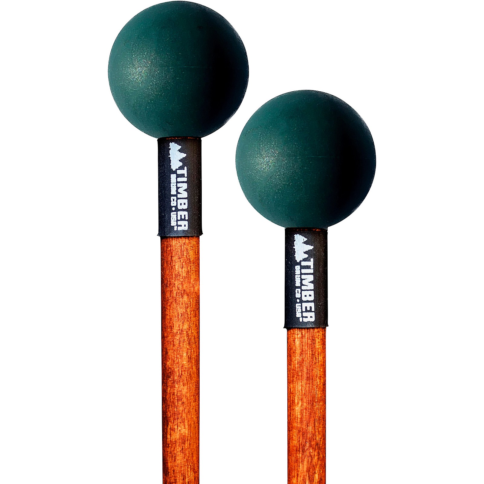 Timber Drum Company Extra Hard Rubber Mallets With Solid Hardwood