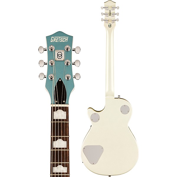 Gretsch Guitars G5230T-140 Electromatic Jet FT Single-Cut With Bigsby 140th Anniversary Electric Guitar Two-Tone Stone Pla...