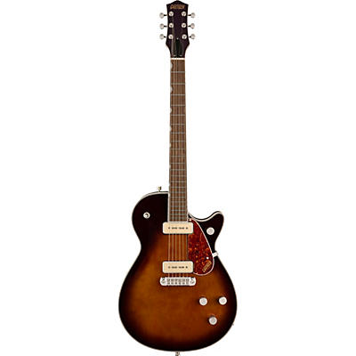Gretsch Guitars G5210-P90 Electromatic Jet Two 90 Single-Cut With Wraparound Tailpiece Electric Guitar Single Barrel Burst for sale