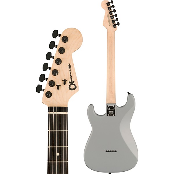 Open Box Charvel Pro-Mod So-Cal Style 1 HH HT E Electric Guitar Level 1 Satin Primer Gray