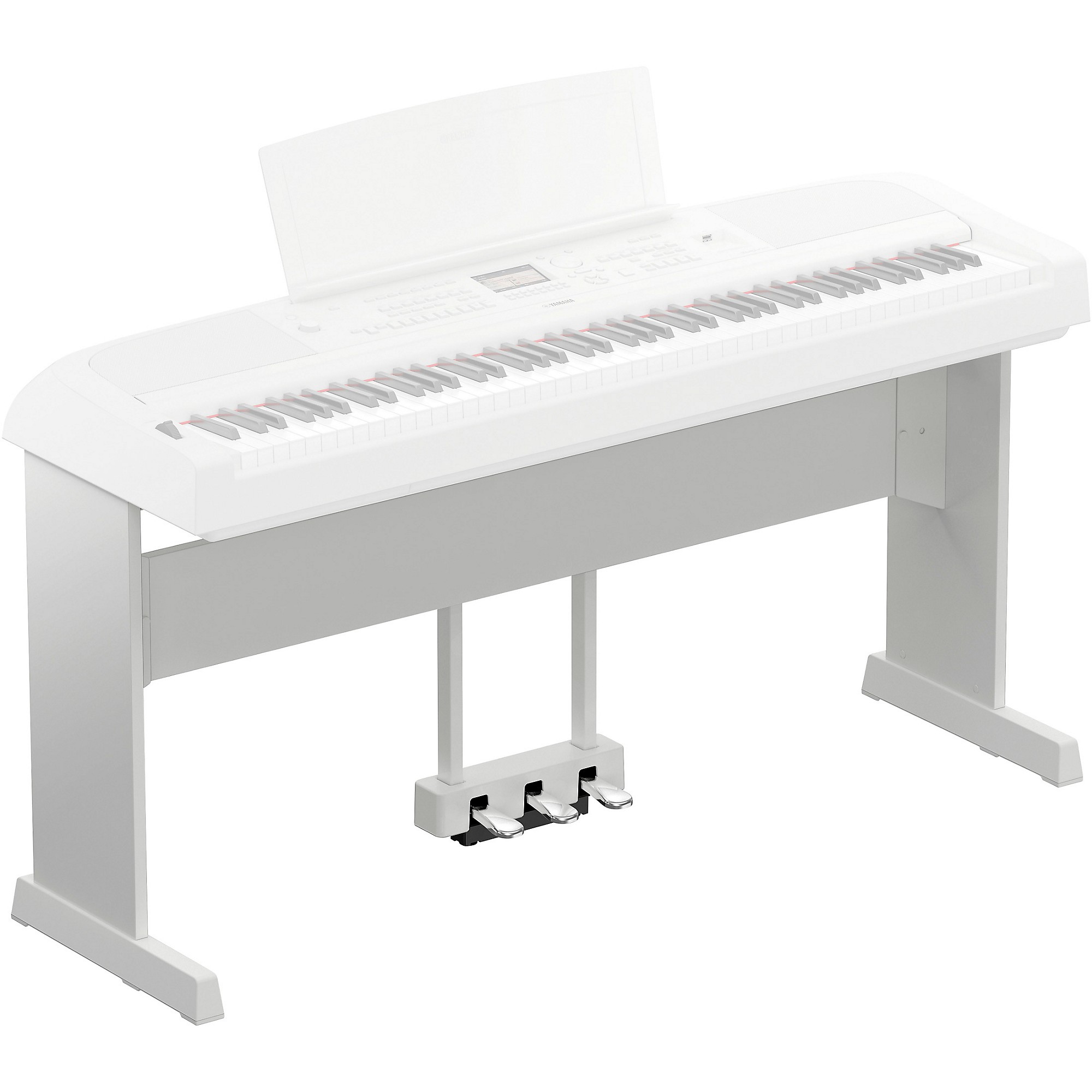 Yamaha P-S500 88-Key Smart Digital Piano With L300 Stand and LP-1