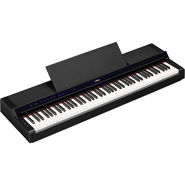 Yamaha P-S500 88-Key Smart Digital Piano With L300 Stand, LP-1 Triple Pedal, Headphones and Bench Black
