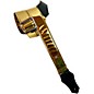 Get'm Get'm Mirror Reflective Guitar Strap Gold 2 in. thumbnail