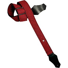 Get'm Get'm Fly Hounds Tooth Guitar Strap Blue 2 in. Get'm Get'm Fly Hounds Tooth Guitar Strap Red 2 in.