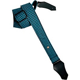 Get'm Get'm Fly Hounds Tooth Guitar Strap Blue 2 in. Get'm Get'm Fly Hounds Tooth Guitar Strap Blue 2 in.