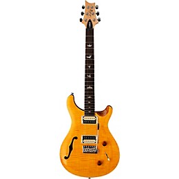 PRS SE Custom 22 Semi-Hollow Electric Guitar Santana Yellow