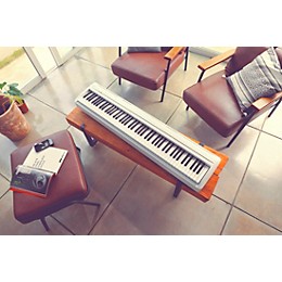 Kawai ES-120 88-Key Digital Piano With HML-2 Stand and F-351 Triple Pedal White