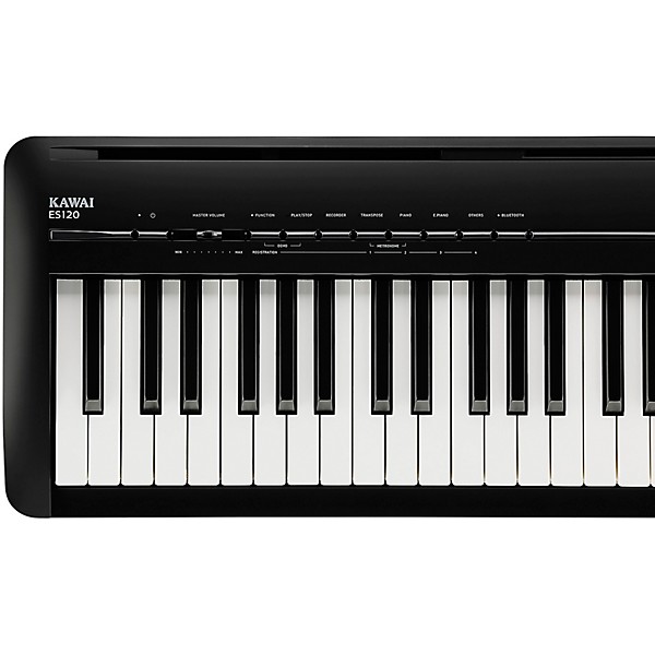 Kawai ES-120 88-Key Digital Piano With HML-2 Stand and F-351 Triple Pedal Black