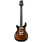 PRS SE Custom 24 Left-Handed Electric Guitar Black Gold Sunburst