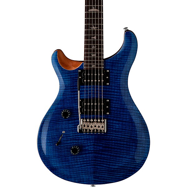 PRS SE Custom 24 Left-Handed Electric Guitar Faded Blue
