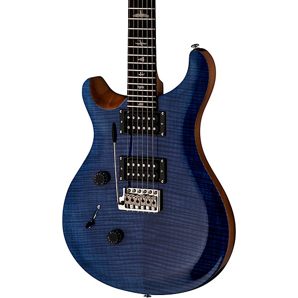 PRS SE Custom 24 Left-Handed Electric Guitar Faded Blue
