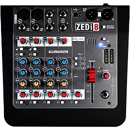 Allen & Heath ZEDi-8 Hybrid Compact Mixer/USB Interface