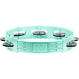 MEINL Tour Tambourine With Stainless Steel Jingles 8 in. Seafoam