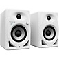 Pioneer DJ DM-40D-BT - 4-inch Desktop Monitor System with Bluetooth White