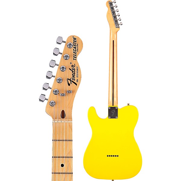 Fender Made in Japan Limited International Color Telecaster Electric Guitar Monaco Yellow
