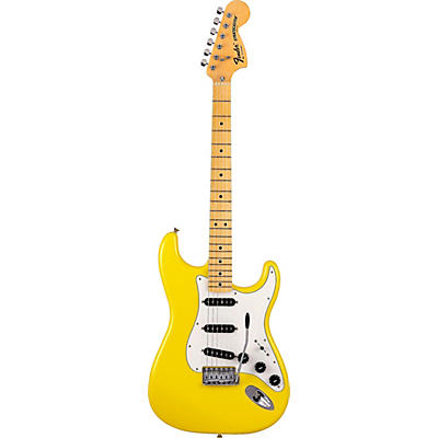 Fender Made In Japan Limited International Color Stratocaster Electric Guitar Monaco Yellow for sale