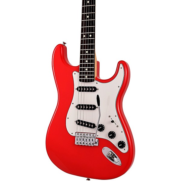 Fender Made in Japan Limited International Color Stratocaster Electric Guitar Morocco Red